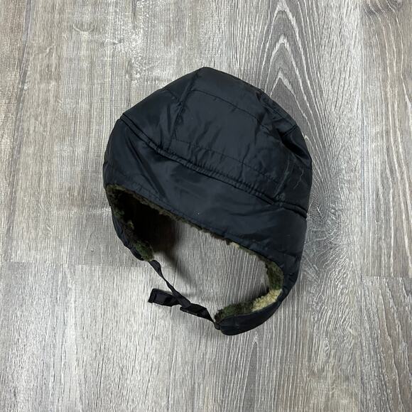 Cat & Jack Boys' Camo Sherpa and Black Winter Hat - One Size - NWT - Picture 4 of 5